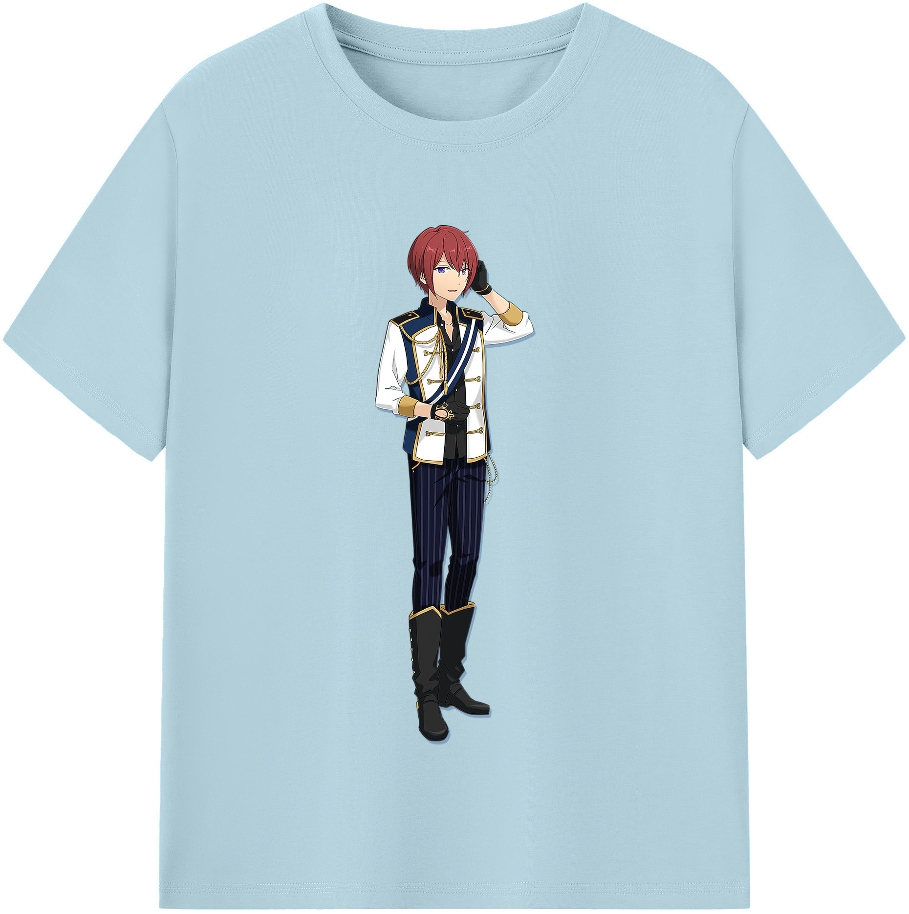 （画像用） あんさんぶるスターズ! Ensemble Stars 綿100％半袖Tシャツ（フロントプリント）